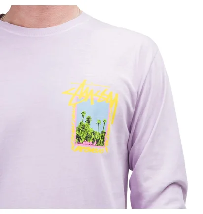 Stüssy Palm Desert Longsleeve (Lila)