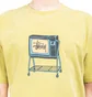 Stüssy Rolling TV Pigment Dyed T-Shirt (Grün)
