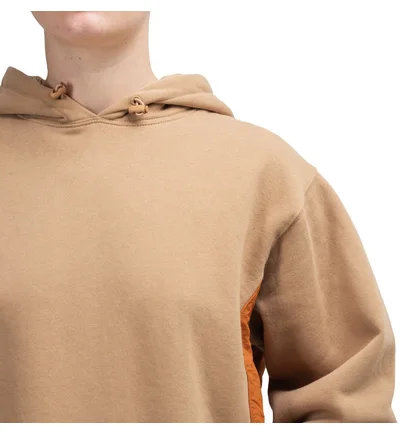 Stüssy WMNS Divison Contrast Hoodie (Khaki)