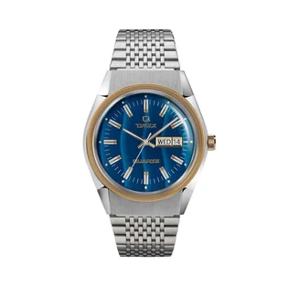 Timex Archive Q Falcon Eye Reissue 38mm (Silber / Blau)