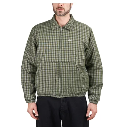 Obey Harlem Cord Jacket (Grün / Grau)