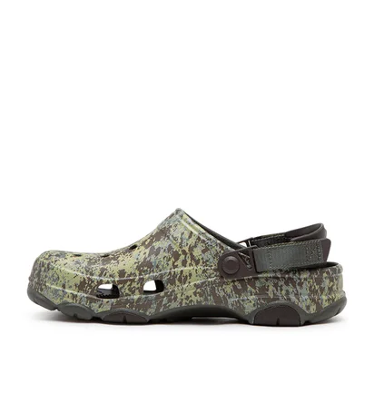 Crocs All Terrain Moss Clog (Oliv / Multi)