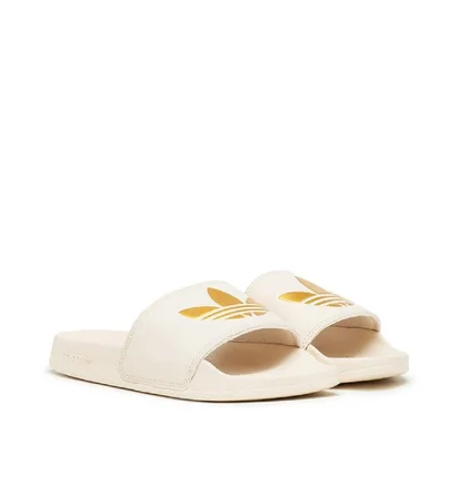 adidas Adilette Lite W (Beige / Gold)