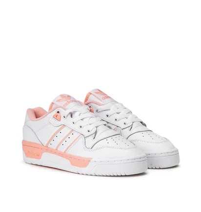 adidas W Rivalry Low (Weiß / Rosa)