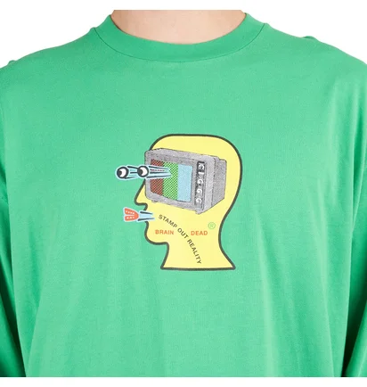 Brain Dead Tele Eyes Longsleeve (Grün)