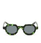 Brain Dead Tani Sunglasses (Schwarz / Grün)
