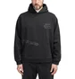Brain Dead Tonal Type Print Hoodie (Schwarz)