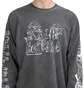 Brain Dead Leon's Girls Longsleeve (Anthrazit)