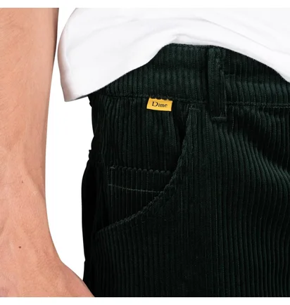 Dime Dino Baggy Corduroy Pants (Dunkelgrün)