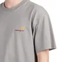 Carhartt WIP S/S American Script T-Shirt (Grau)