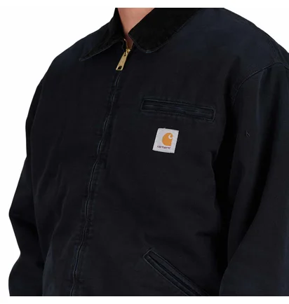 Carhartt WIP OG Detroit Jacket (Schwarz)