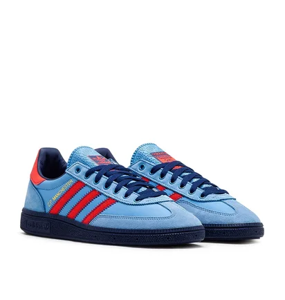 adidas x C.P. Company Manchester SPZL (Blau / Rot)