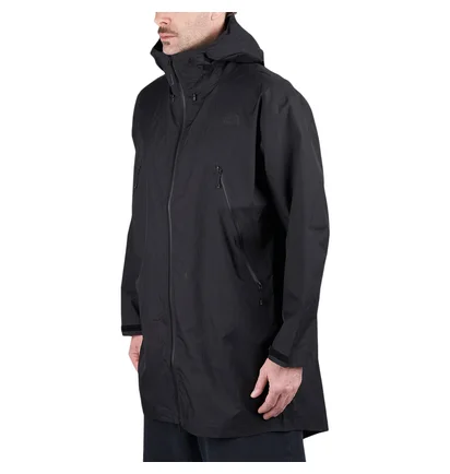 The North Face Packable Rain Parka (Schwarz)