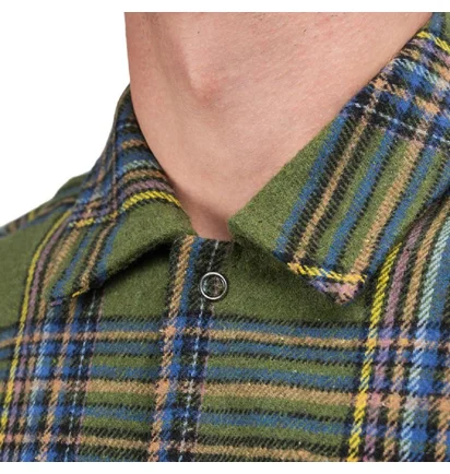 Pleasures Widow Heavyweight Flannel Shirt (Grün)