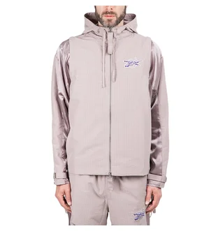 Reebok x Cottweiler Convertible Jacket (Grau / Flieder)