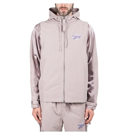 Reebok x Cottweiler Convertible Jacket (Grau / Flieder)