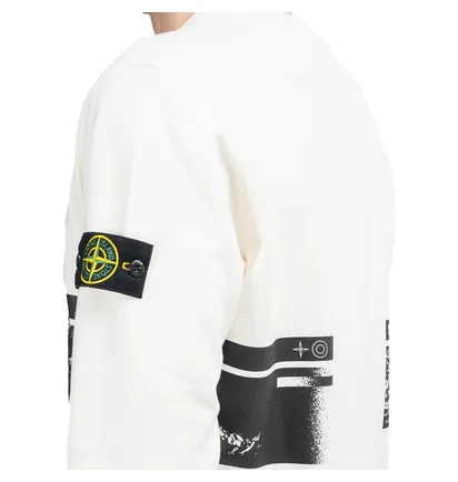 Stone Island Drone Three Sweatshirt (Weiß)