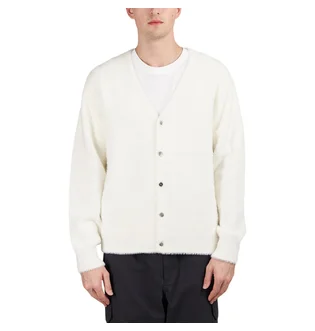 Stüssy Shaggy Cardigan (Weiss)