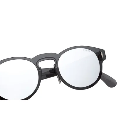 Super by Retrosuperfuture Duo-Lens Paloma (Silber & Schwarz)