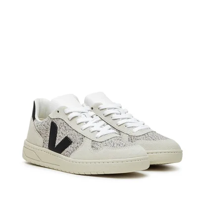 VEJA Pack WMNS V-10 Flannel Snow Black (Weiß / Schwarz)