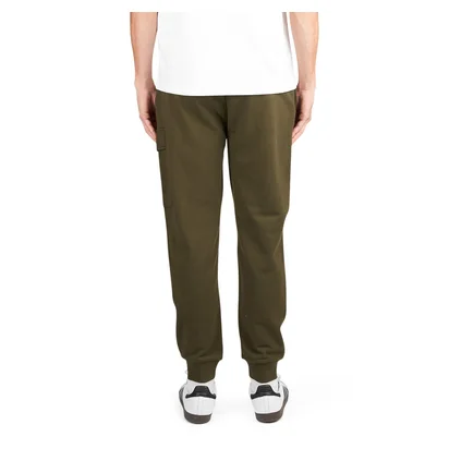 C.P. Company Diagonal Raised Fleece Cargo Sweatpants (Grün)