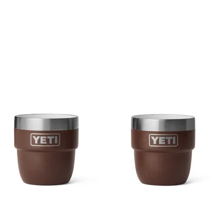 Yeti Rambler Stackable Espresso Cups 4oz (Braun)