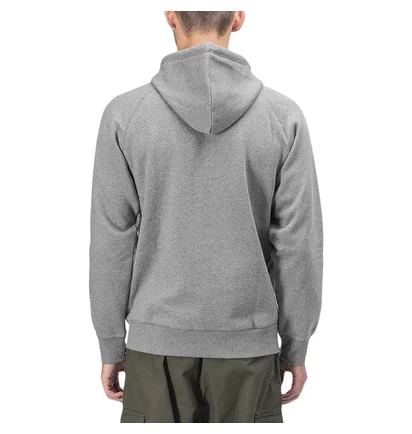 Carhartt WIP Hooded Chase Jacket (Dunkelgrau)
