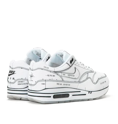 Nike Air Max 1 'Sketch to Shelf' (Weiß)