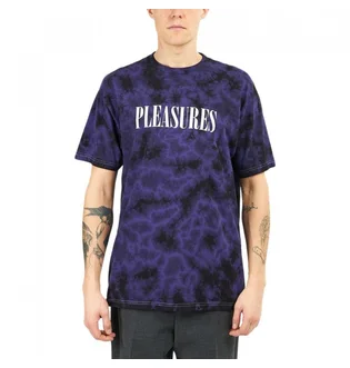 Pleasures Aroma Crystal Dye T-Shirt (Lila / Schwarz)