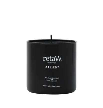 retaW Fragrance Candle 'Allen' (Schwarz)
