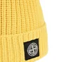 Stone Island Ribbed Beanie (Senfgelb)
