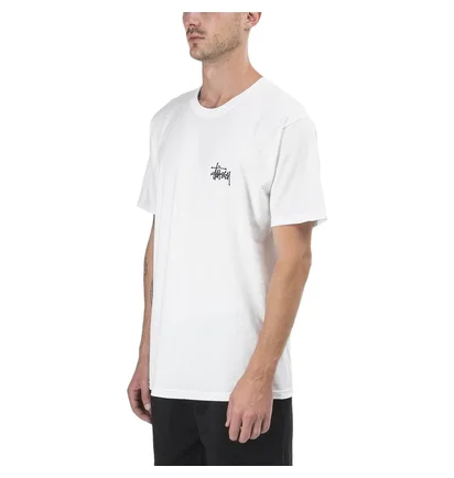 Stüssy Basic Tee (Weiß)