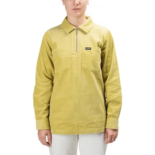 Stüssy Garret Big Wale Cord Shirt (Lime)