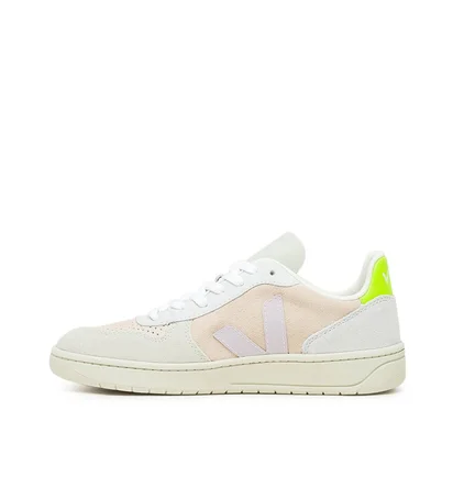 Veja WMNS V-10 Suede Multico (Beige / Lila)