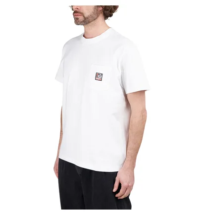 Obey Point Pocket T-Shirt (Weiß)