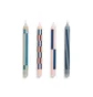 HAY Pattern Candle-Light, Set of 4 (Pink / Blau)