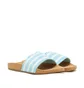 adidas Adilette W Cork (Hellblau / Weiß)