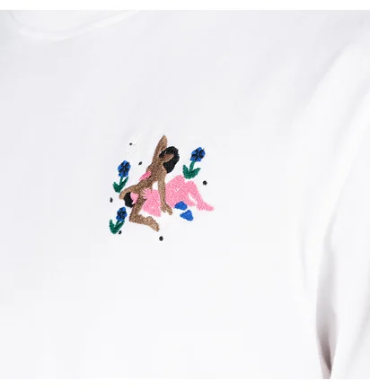 Carne Bollente Pussy Peony T-Shirt (Weiß)