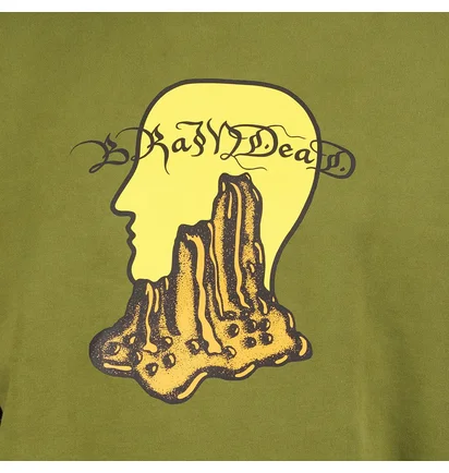 Brain Dead Mount Slime Crewneck (Oliv)