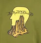 Brain Dead Mount Slime Crewneck (Oliv)