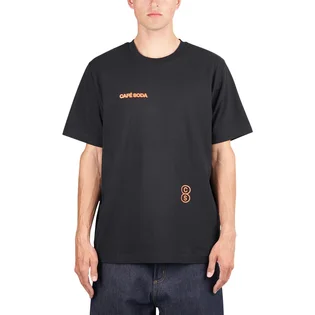 Café Soda Community T-Shirt (Schwarz / Orange)