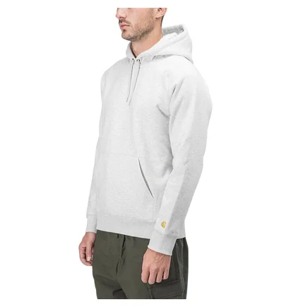 Carhartt WIP Hooded Chase Sweatshirt (Hellgrau)