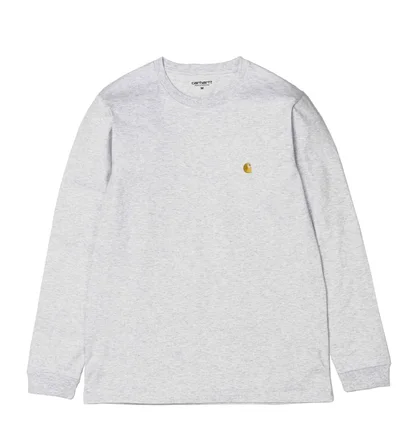 Carhartt WIP L/S Chase Longsleeve (Hellgrau)