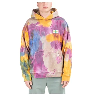Brain Dead Shout PVC Hooded Sweatshirt (Multi)