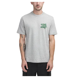 Aimé Leon Dore Flocked Logo Graphic Tee (Grau)
