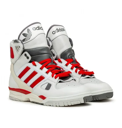 adidas X Kid Cudi Torsion Artillery HI (Weiß / Grau / Rot)