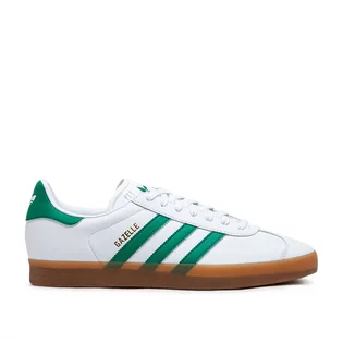 adidas Gazelle (Weiß / Grün / Gum)