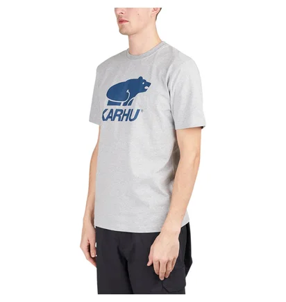 Karhu Basic Logo T-Shirt (Grau / Blau)