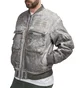 Liberaiders Overdyed Bomber Jacket (Schwarz / Grau)