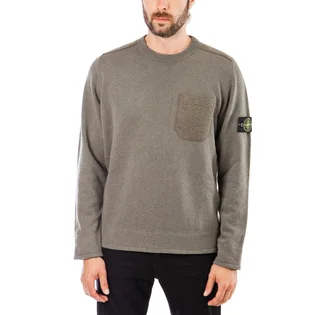 Stone Island Knitwear Sweat Shirt (Olive)